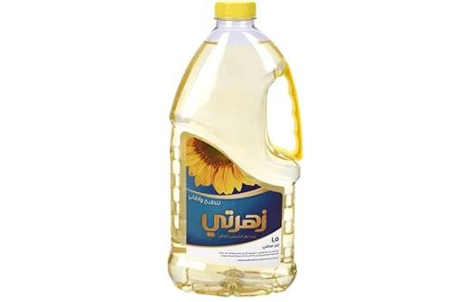 زهرتي زيت دوار شمس 1.5 لتر