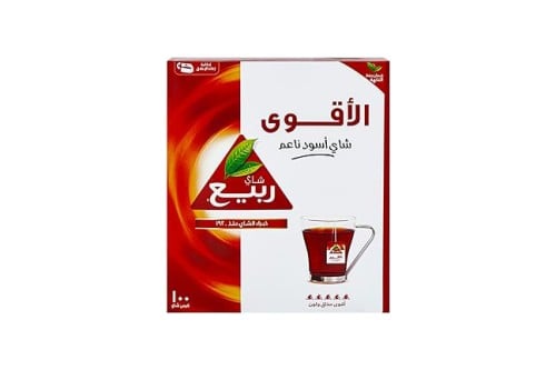 الربيع شاي الاقوى 100 كيس