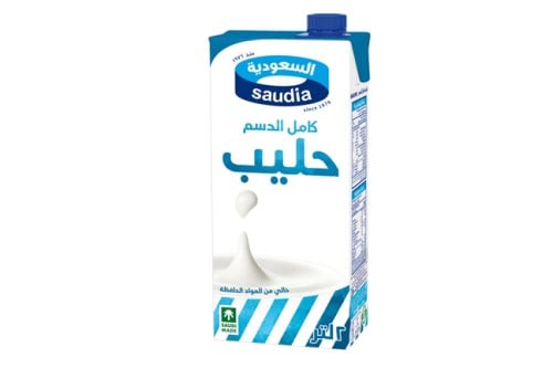 حليب السعودية 2 لتر