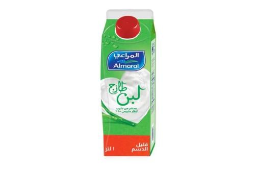 المراعي لبن قليل الدسم 1 لتر