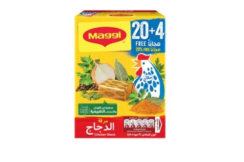 مرقة دجاج من ماجي، 18 جرام × 30 قطعة