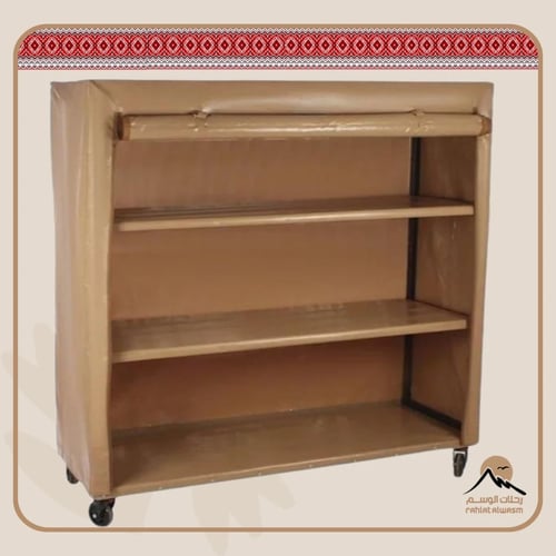 دولاب تخزين مقاس 2x2 العمق 70 قماش كوري