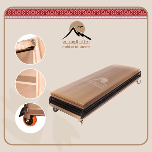 دولاب تخزين مقاس 2x2 العمق 70 قماش تايلندي