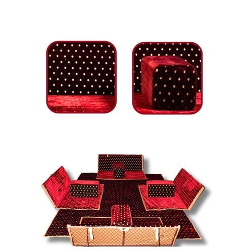 طقم جلسة بر ارضية | قماش وطني عالي الجودة