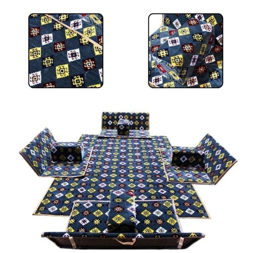 طقم جلسة بر ارضية | قماش وطني عالي الجودة