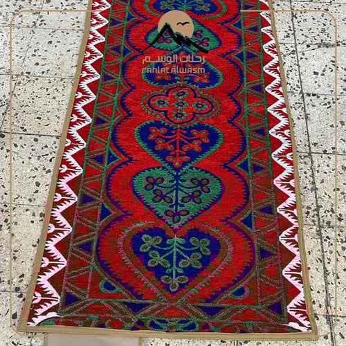 طقم 4 مدات ارضيه للبر مبطنة مع مراكي - سهل التخزين...