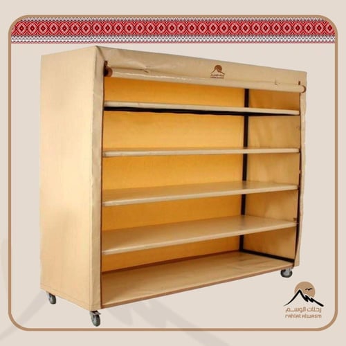 دولاب تخزين مقاس 2x2 العمق 70 كوري لون سكري