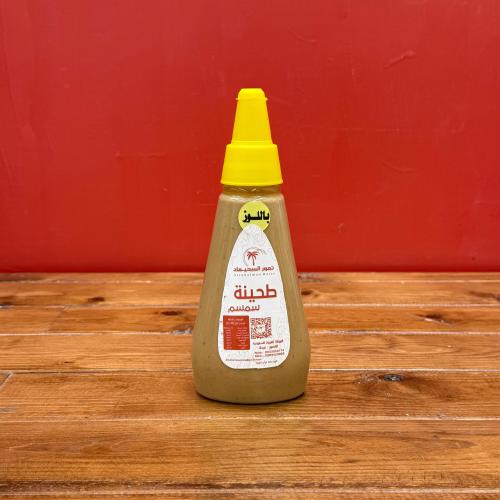 طحينة سمسم باللوز