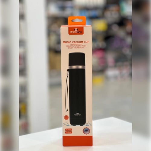 حافظة مشروبات Moog max الذكية مع سبيكر