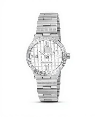 Guy Laroche Sacha silver stainless steel watch for women