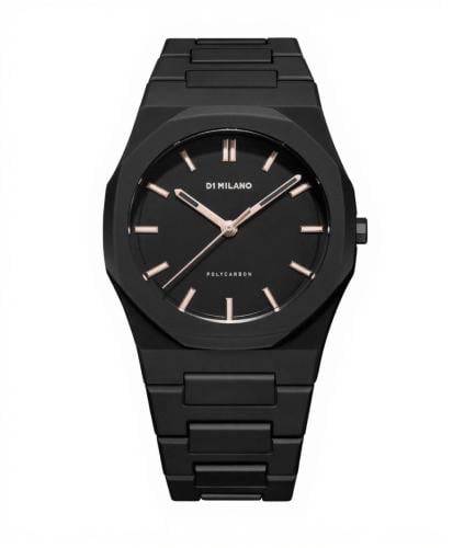 D1 Milano Dawn Light watch black Polycarbonate for men