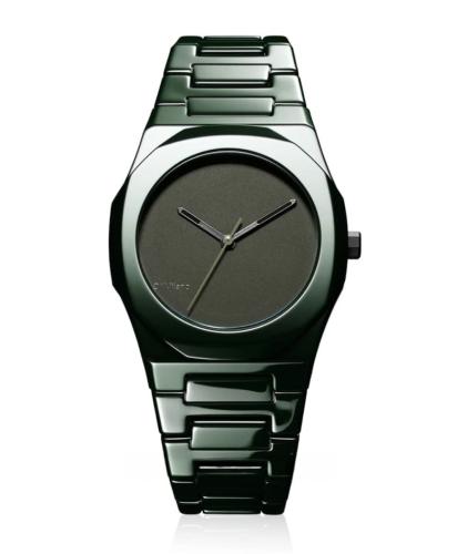 D1 Milano Pure green Ceramica watch for unisex