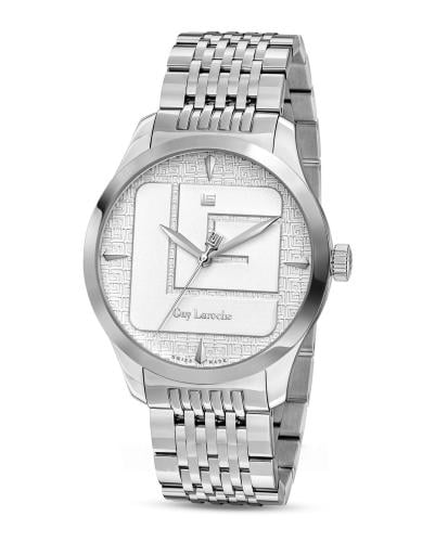 Guy Laroche Maxime stainless steel watch for men
