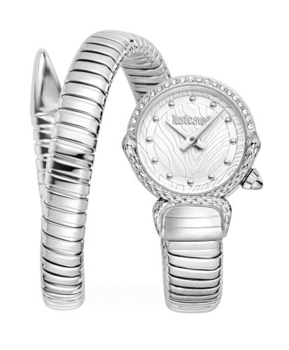 Just Cavalli Radiosa Snake silver stainless steel...