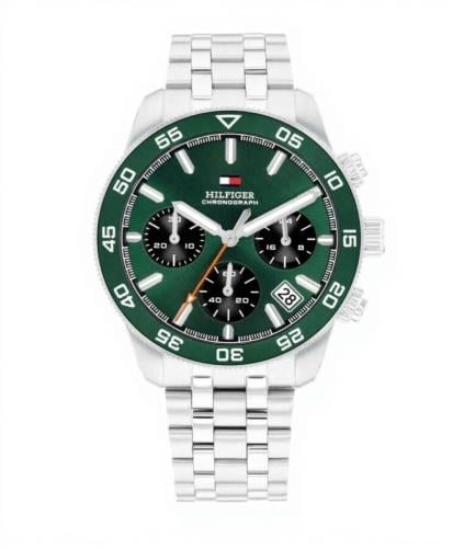 Tommy Hilfiger TH85 chronograph silver stainless s...
