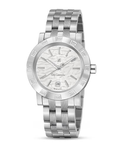 Guy Laroche Alex silver stainless steel for men