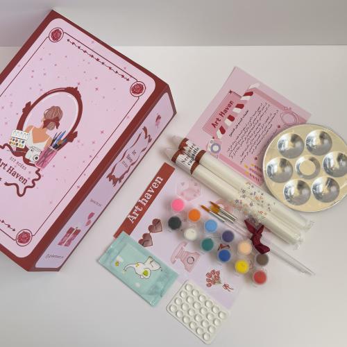 بوكس رسم على الشموع لشخصين