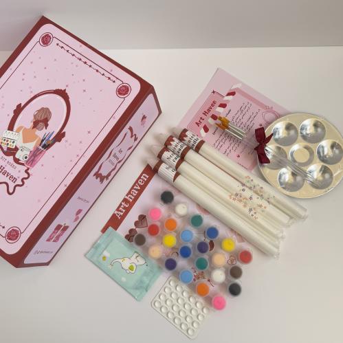 بوكس رسم على الشموع ( 4 اشخاص )