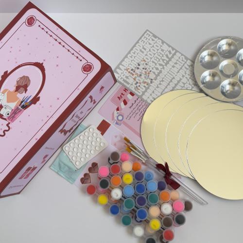 بوكس الرسم على المرايا ل 5 اشخاص