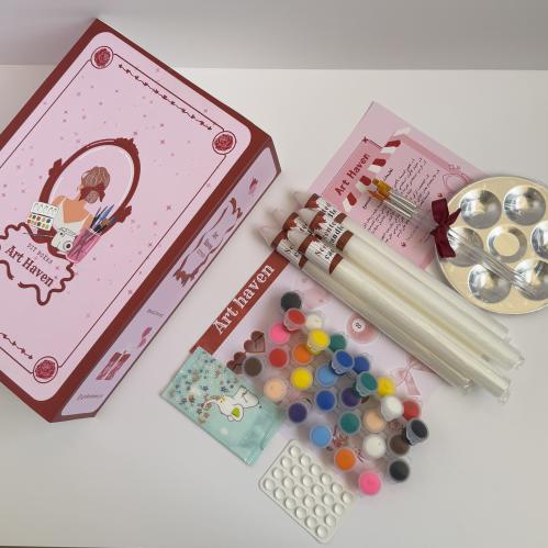 بوكس الرسم على الشموع (5 أشخاص)