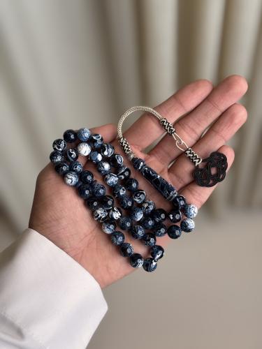 سبحة بكلايت بلو نايت طربزونة نحاس سوداء