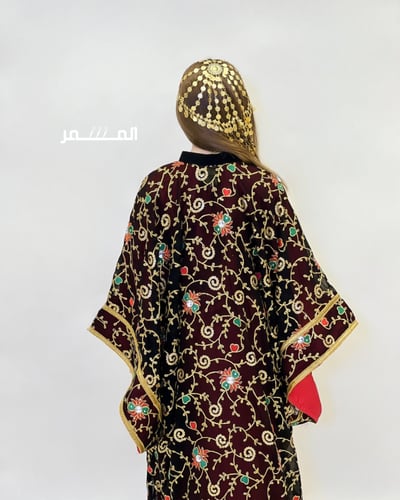 ثوب النشل للأطفال07 - اسود و احمر