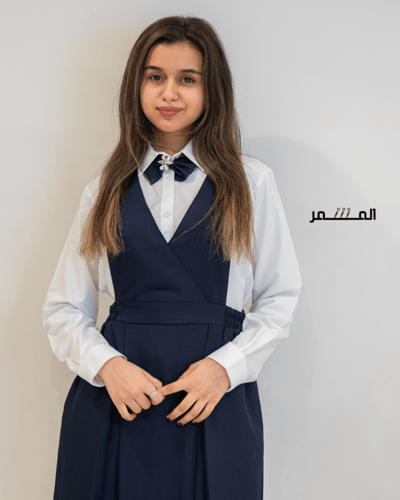 مريول كحلي -7 مطاطي