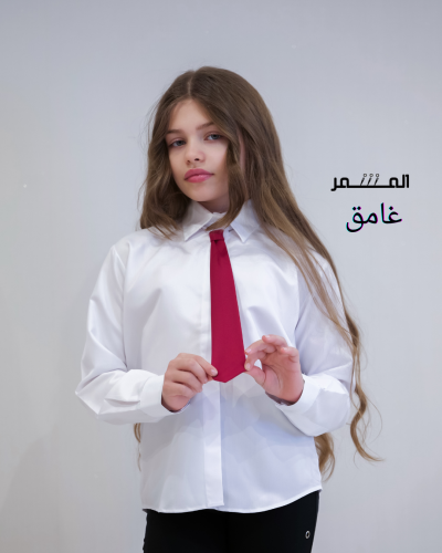 ربطة عنق طويلة - وردي