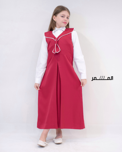 مريول وردي غامق - حائل