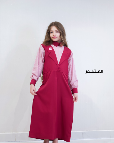 مريول وردي غامق-الدمام