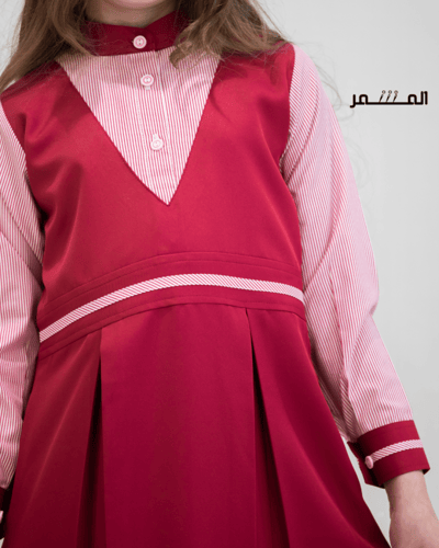 مريول وردي غامق-الاحساء