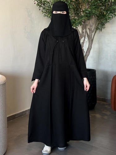 عبايه 234+طرحه ونقاب مجانااا