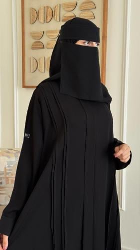 عبايه وسن +طرحه ونقاب مجانا