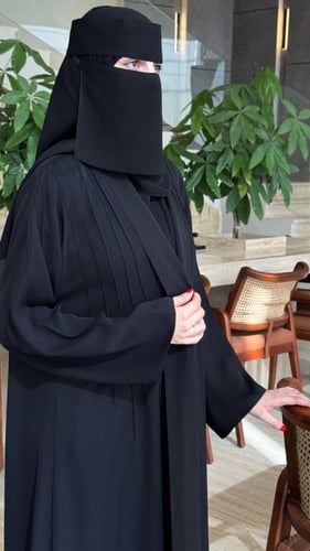عبايه 026 طرحه + نقاب مجانااا