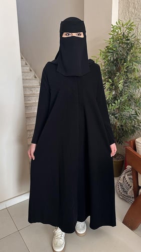 عبايه 1717 +طرحه ونقاب مجانا