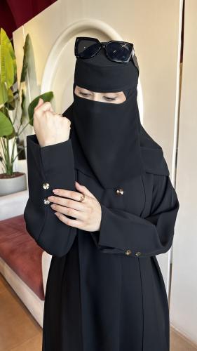 عباية ريهام +طرحه ونقاب مجانااا