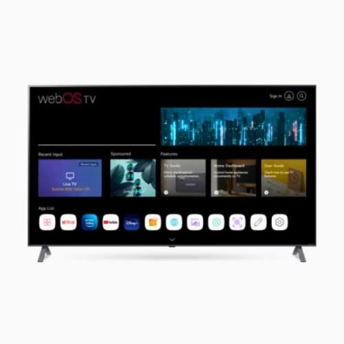 شاشة دبليو بوكس 75 سمارت 4K ويبوس ريموت ماجيك