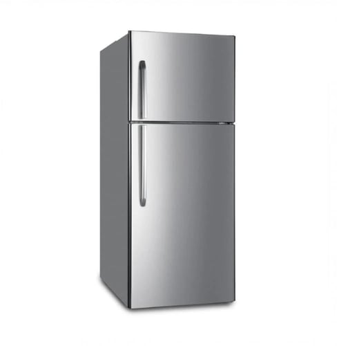 ثلاجة جنرال جولدي بابين 406 لتر 14.4 قدم استيل بخا...