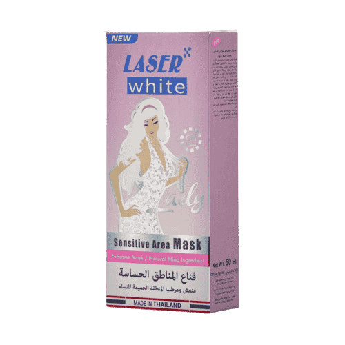 ماسك مرطب للمناطق الحميمية للنساء من ليزر وايت - 5...