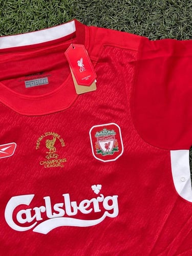 قميص ستيفن جيرارد ، نهائي دوري الابطال اسطنبول 200...