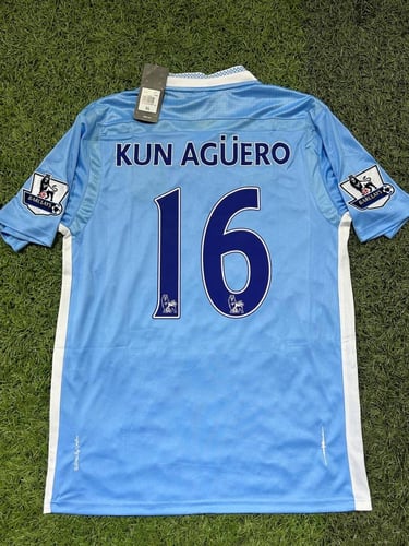 قميص سيرجيو اغويرو - حسم لقب الدوري ، 2011-2012