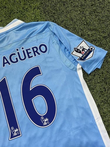 قميص سيرجيو اغويرو - حسم لقب الدوري ، 2011-2012