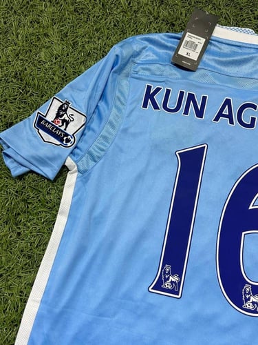 قميص سيرجيو اغويرو - حسم لقب الدوري ، 2011-2012