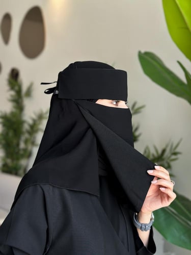 3 نقابات قطن إسلامي (مشبك )