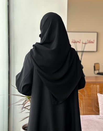 طرحة مبطنة قطن كامل