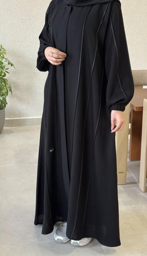 عباية مها + طرحة قطن+ نقاب ملكي