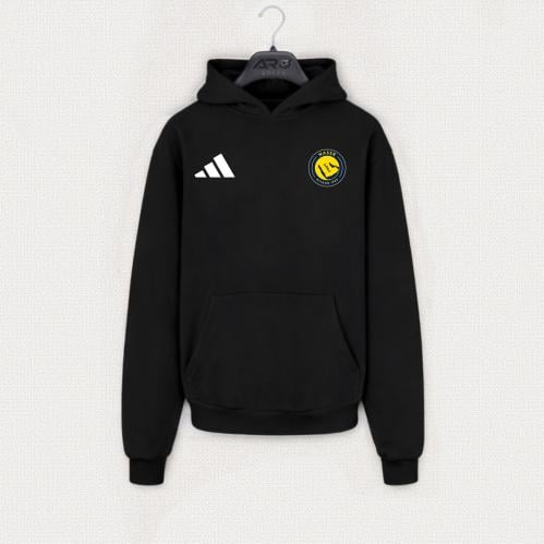 بلوفر النصر الاسود الشعار الجديد