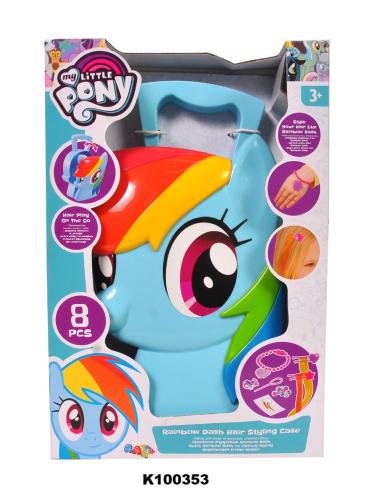 حقيبة عدة تصفيف الشعر للبنات