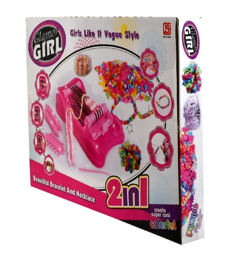 لعبة صنع عقد وسوار بنات