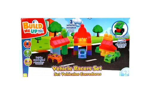 لعبة تركيب مكعبات سيارات